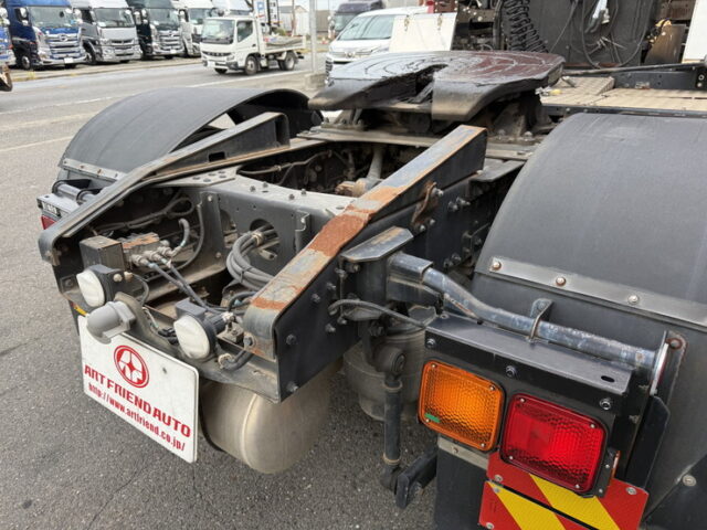 スーパーグレート：トレーラーヘッド：ハイキャブ：アルミホイール：エアサス