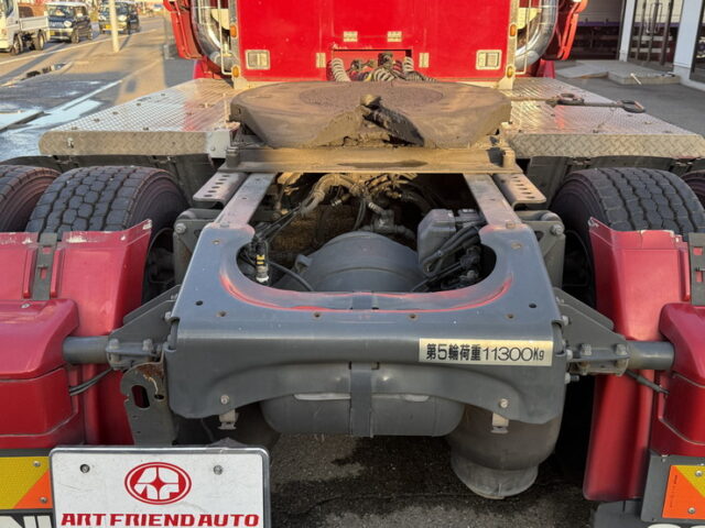 スカニア：R450：トレーラーヘッド：総輪エアサス：第5輪荷重11.300㎏：直6