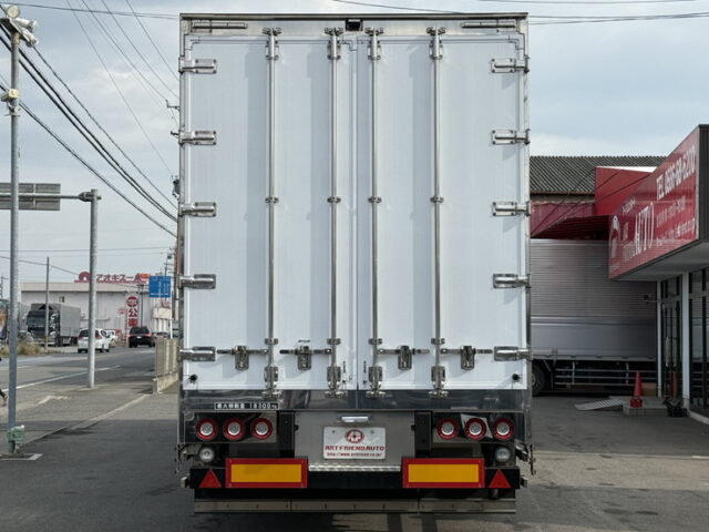 日本トレクス：トレーラー冷凍ウィング：段付き：2軸：前壁冷凍機：リフトアクスル