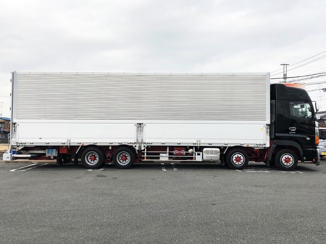 【331】日野 グランドプロフィア　低床　アルミウイング　格納ゲート付　ハイルーフ