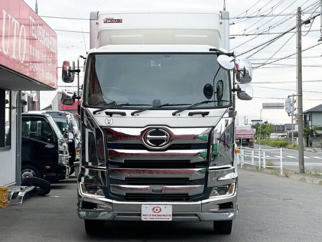 日野　17プロフィア　冷凍バン　ジョロダー4列　キーストン床　サブエンジン　TU85SA　格納ゲート