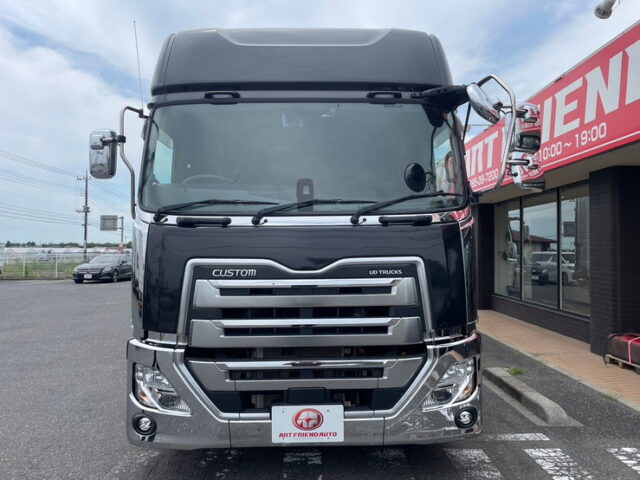 H30 UDクオン　アルミウィング　リア門口ステンレス　アルミホイール