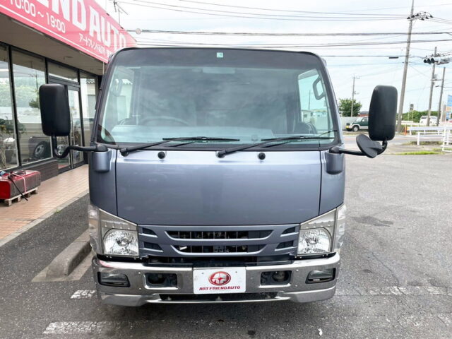 H29 エルフ　Wキャブ　平ボデー　垂直ゲート