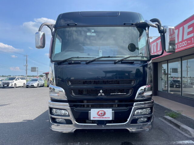 三菱ふそう　スーパーグレート　トレーラーヘッド　メッキ多数　7MT　