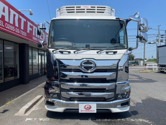 日野　17プロフィア　冷凍ウィング　ステンレス多数　菱重製冷凍機TDJS100DC