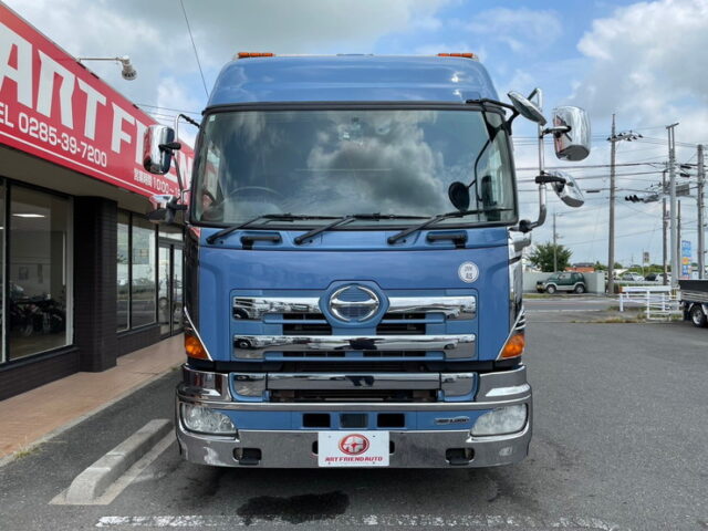 日野　プロフィア　ハイルーフ　ウィング　リア門口ステンレス　7速　E13Cエンジン