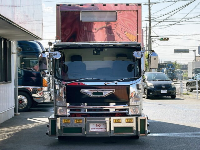 いすゞ　エルフ　ウィング　架装多数　波板ステンレス　造りボディ　ワイド