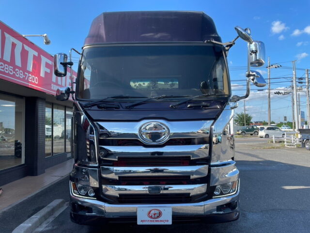 日野　17プロフィア　ダンプ　ハイルーフ　Ｌゲート　メッキ多数