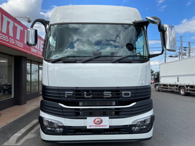 【現行型】スーパーグレートスーパーハイルーフ：ウィング未使用：リア門口ステンレス