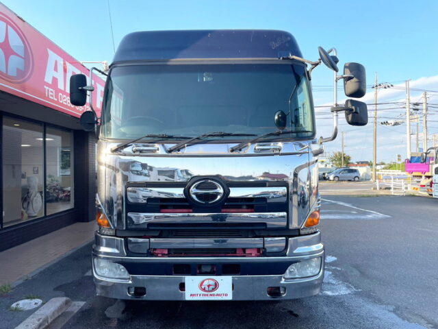 【1563】H23　プロフィア　ハイルーフ　架装多数　ボディー枠オールステンレス　メッキホイール