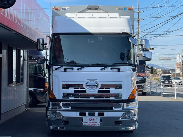 プロフィア　ハイルーフ　ウィング　新品★ステンレスパーツ/メッキホイール　木床　7速MT　380馬力