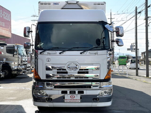 日野　プロフィア　ハイルーフ　ウィング　総輪エアサス　プロシフト　リア門口ステンレス　380馬力