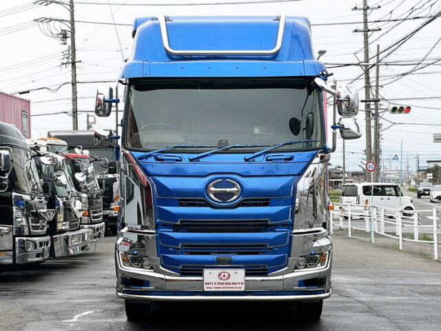 日野　17プロフィア　ハイルーフ　Lゲート　ダンプ　架装多数　410馬力