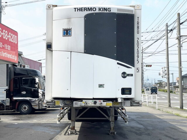 日本フルハーフ　3軸　トレーラーコンテナ冷凍車　リフトアクスル(後軸残し)　SLX i 400　エアサス