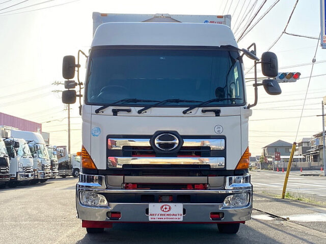 【790】H23　プロフィア　ウィング　エアサス　床鉄板　ラッシングレール3段