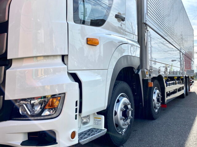 【847】R2　17プロフィア　ウィング　エアサス　門口ステンレス