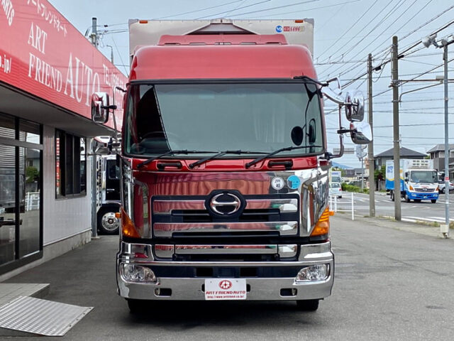 【861】H27　プロフィア　ウィング　門口ステンレス　格納ゲート付