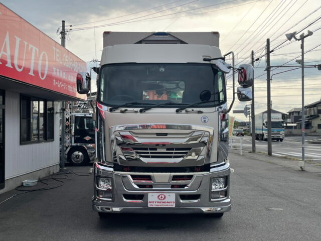 【870】H28　ギガ　ハイルーフ　10輪　ウィング　内高2,504　門口ステンレス　7速