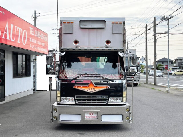 【882】H17　ファイター　デコトラ　アルミバン　エアサス　セミワイド　内高2500