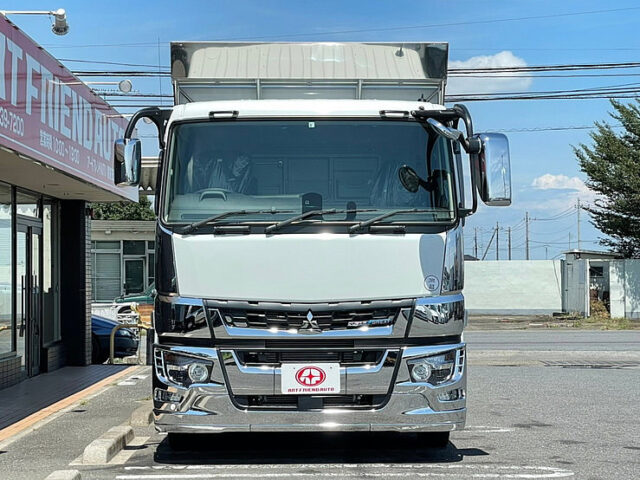 【942】R3　スーパーグレート　山田ボデー　平ボデーアルミブロック　木床　登録済未使用車