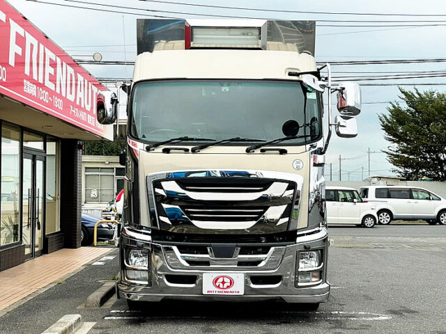 【947】H29　ギガ　ハイルーフ　平ボデーアルミB　4軸　ステンレス多数