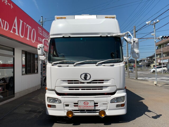 【925】H21　クオン　ハイルーフ　フルエアサス　ウィング　跳上ゲート付　委託販売