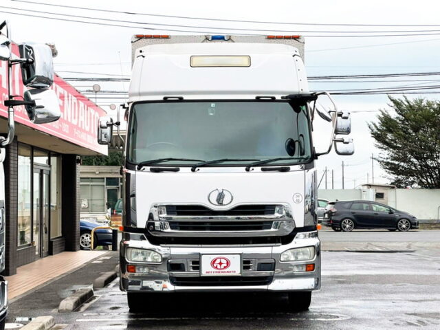 【963】H20　クオン　ハイルーフ　ウィング　総輪エアサス　エアロ付　委託販売