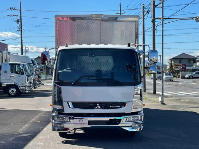 【967】R3　ファイター　冷凍ウィング　造りボディ　6500ワイド　エアサス　格納ゲート　菱重製冷凍機