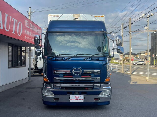 【975】H23　プロフィア　ハイルーフ　冷凍ウィング　サブエンジン　ジョロダー4列　キーストン