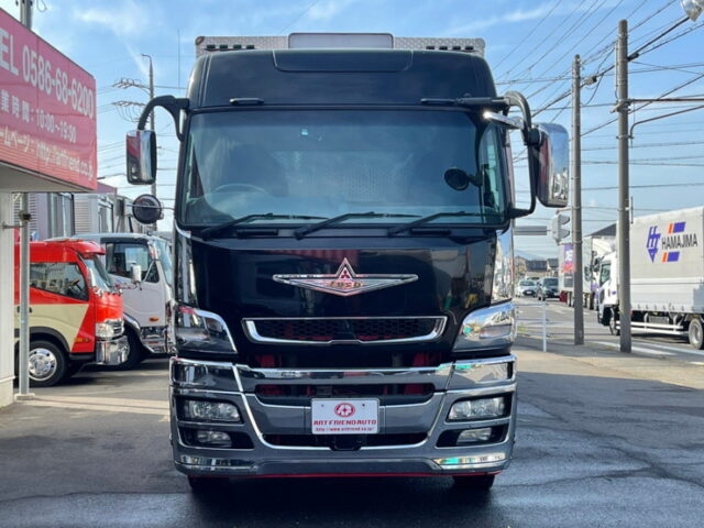 【996】H24　ふそう　スーパーグレート　ハイルーフ　ハイキャブ　造りボディ　ウィング