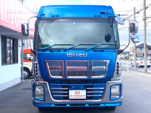 【1013】H27　ギガ　ハイルーフ　トレーラーヘッド　7速MT　11.5トン　車検付