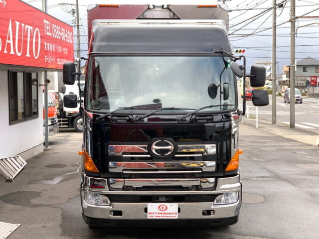 【993】H23　プロフィア　ハイルーフ　ウィング　10輪　門口ステンレス　内高2,500