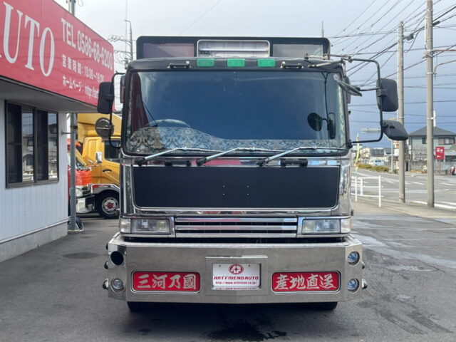 【1031】H7　プロフィア　V8　7速MT　平アルミブロック　板バネ　1M10アオリ