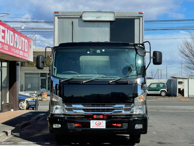 【1083】H30　いすゞ　フォワード　リア門口ステンレス　冷凍ウィング　6200ワイド　240馬力