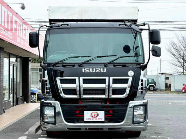 【1115】H25　ギガ　平ボデーアルミブロック　エアサス　木床　内フック26対