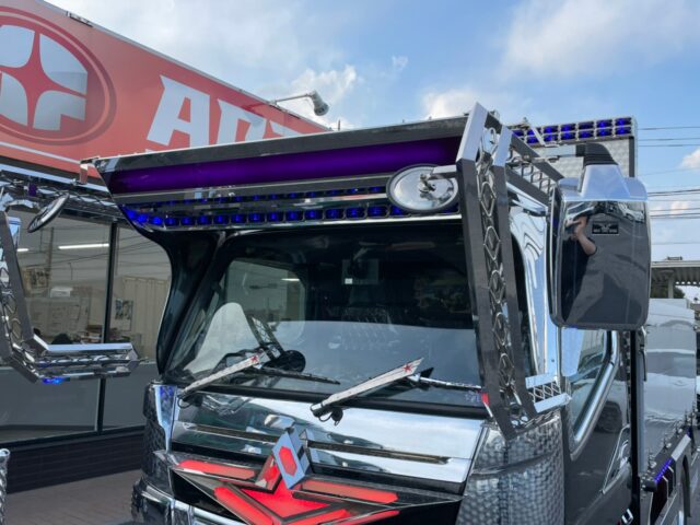 【1126】H26　ブルーテックキャンター　平ボデーアルミブロック　架装多数　アルミホイール　標準幅　10尺長