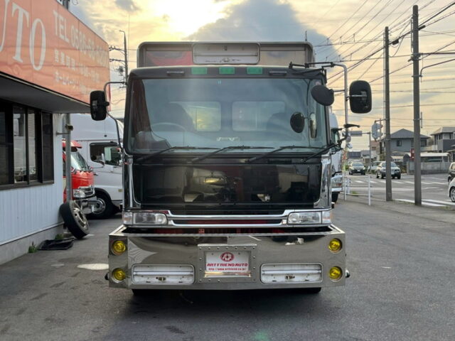 【1034】H10　プロフィア　平ボデー　アルミブロック　90アオリ　メッキホイール　ステンレス多数