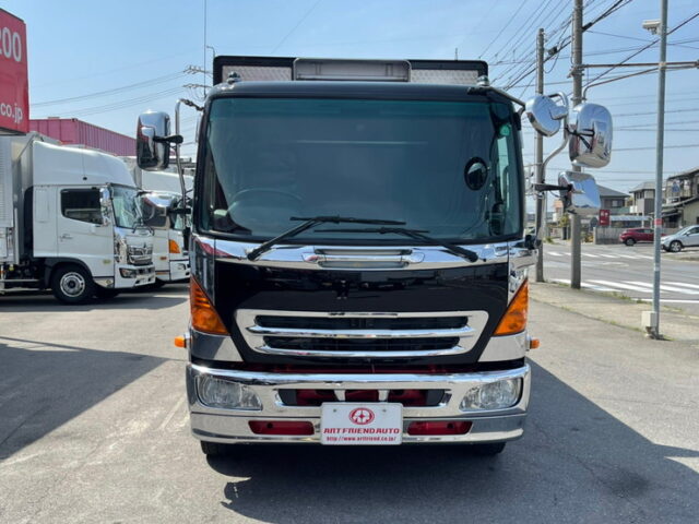 【1104】H25　レンジャープロ　増トン　平ボデーアルミB　6200　セミワイド　90アオリ　ステンレス多数