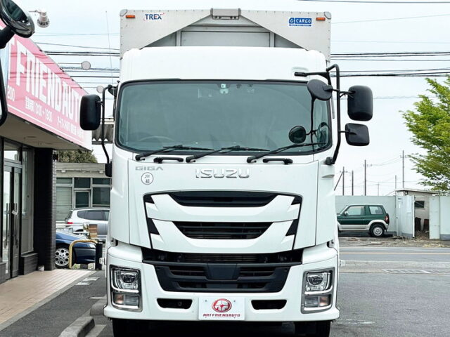 【1142】R1　ギガ　ハイルーフ　ウィング　7速MT　380馬力　木床　低走行