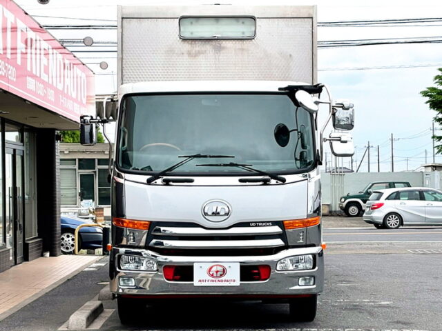 【1147】H27　コンドル　冷凍ウィング　造りボディ　増トン　アルミシマ床