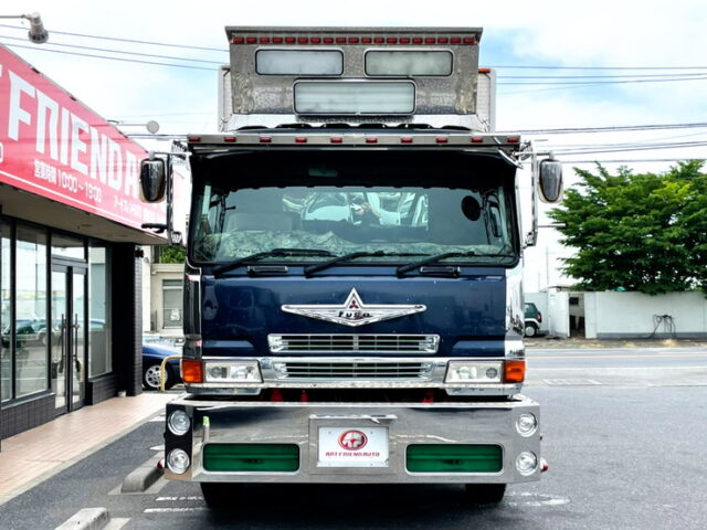 【1159】現状販売★H15　スーパーグレート　ウィング　110アオリ　10輪　7速MT　V8