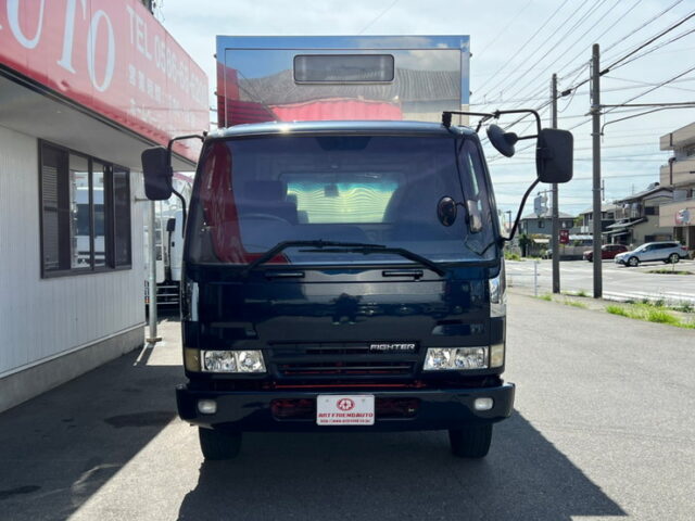 【1191】H12　ファイター　造りボディ　ウィング　1Mアオリ　6400　標準幅　アルミシマ床　生エンジン