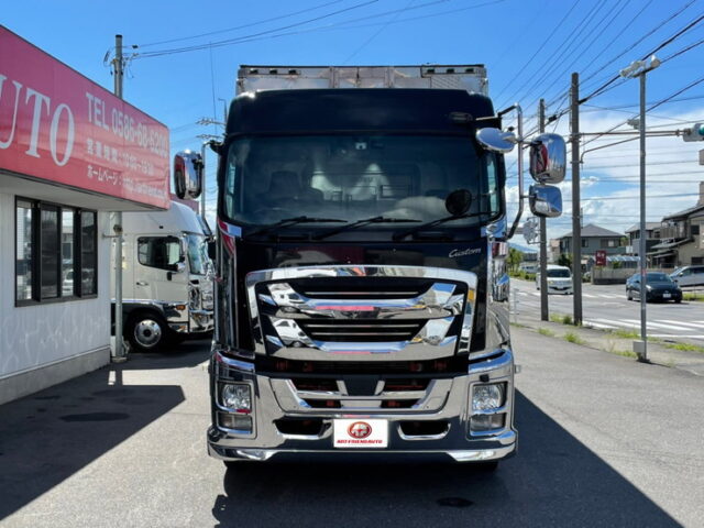 【1240】H29 ギガ ハイルーフ 冷凍バン 10輪 ジョロ4キーストン サブエンジン 7速 380馬力