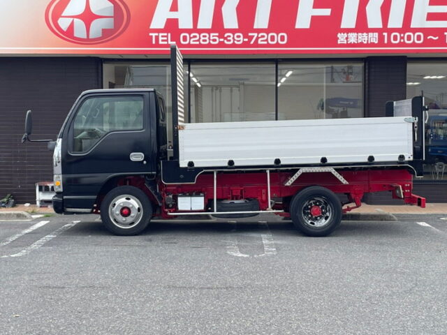 【1281】H16　エルフ　カスタム　平ボデーアルミブロック　標準幅　10尺　140馬力　生エンジン