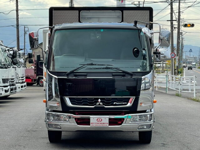 【1306】R1　ファイター　平ボデーアルミB　造りボディ　6200セミワイド　床鉄　低走行