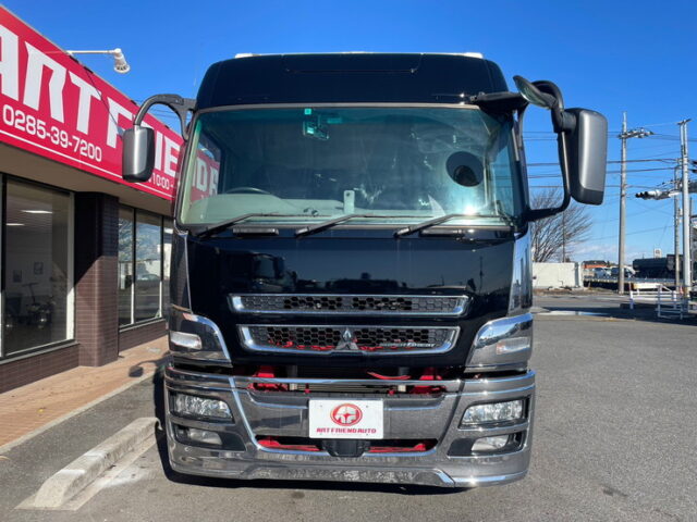 【1342】H27　スーパーグレート　ハイルーフ　ウィング　造りボディ　7速　380馬力　床鉄シマ