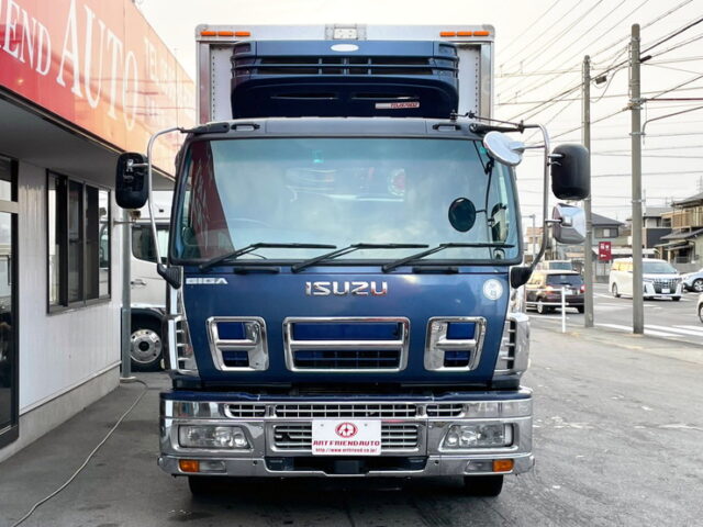 【1327】H22 ギガ 冷凍ウィング スムーサー 床アルミシマ 低温設定 380馬力