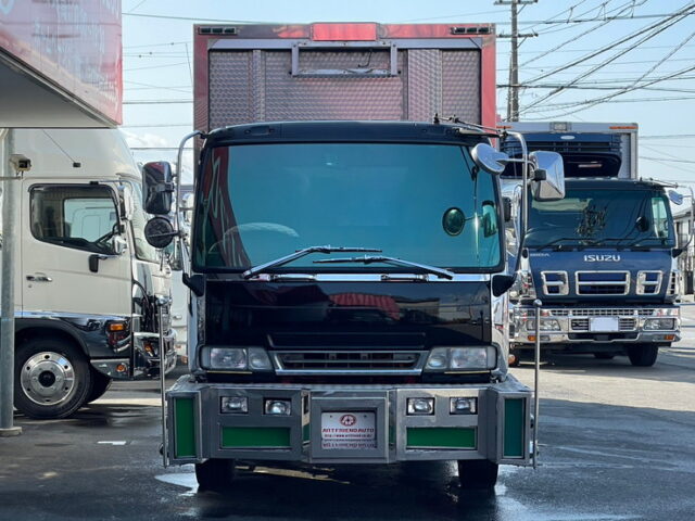 【1387】H15 320フォワード 冷凍ウィング 6500ボデー セミワイド キャデラックバンパー マニ割り