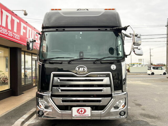 【1416】H30　クオン　ハイルーフ　ウィング　格納ゲート付　木床　