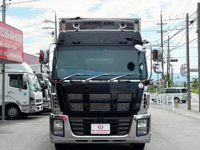 【1482】H25　ギガ　ハイルーフ　冷凍バン　前壁冷凍機　ジョロ4キーストン